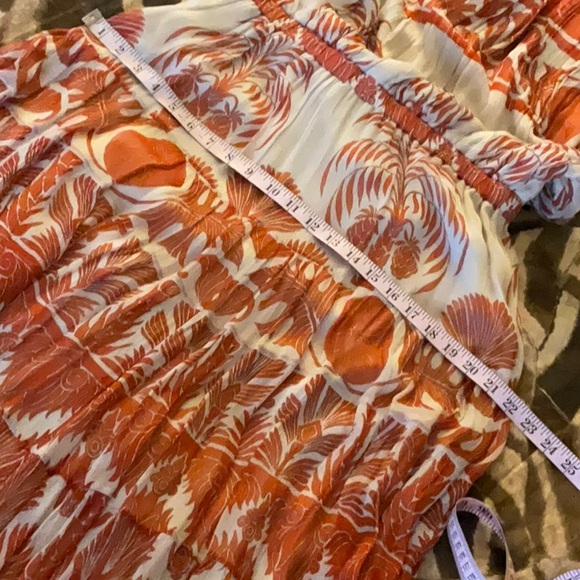 JOHANNA ORTIZ The cordillera print MIDI PRINT CREPÉ MIDI DRESS brand new/No tags - Picture 8 of 16